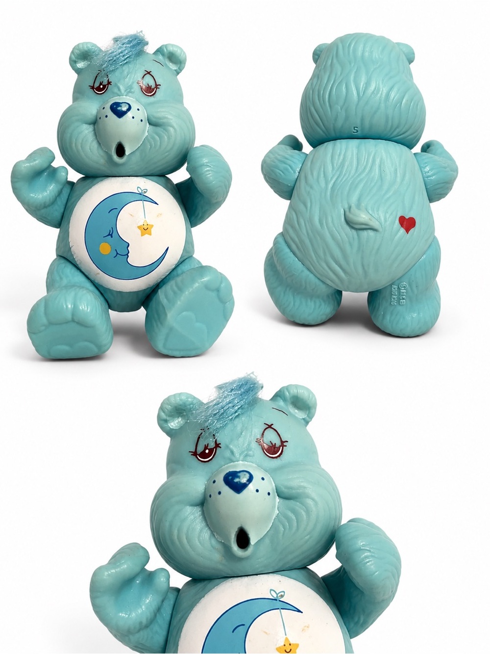 Vintage 1983 Kenner Care Bears Bedtime Bear Poseable Figure